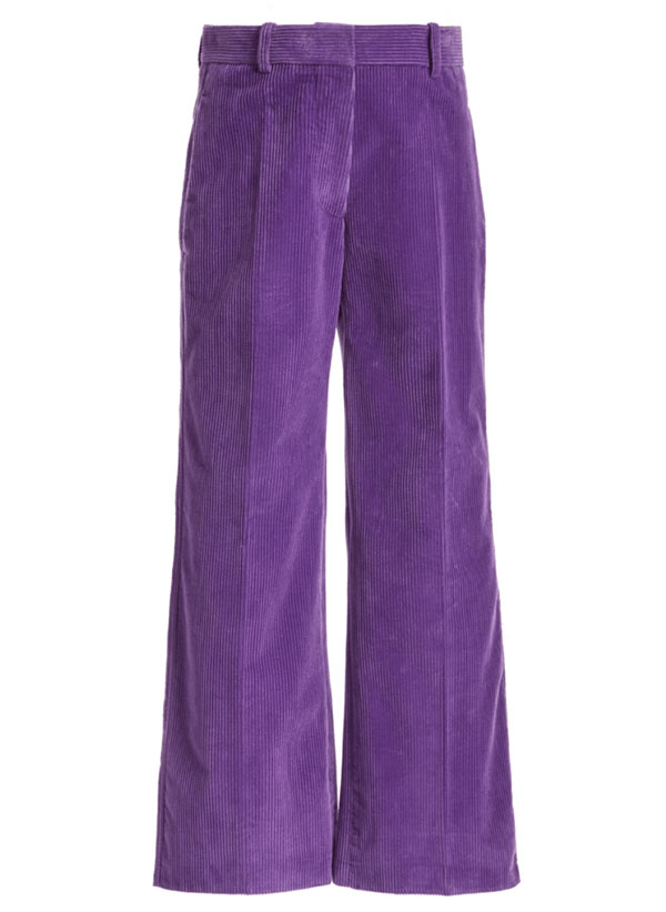 Corduroy cropped pants, Victoria Beckham